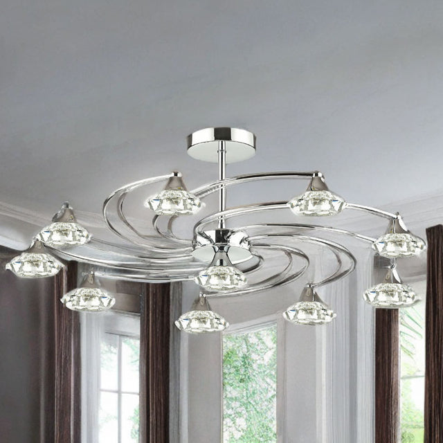 Polished Chrome Goslar Surface Fitting