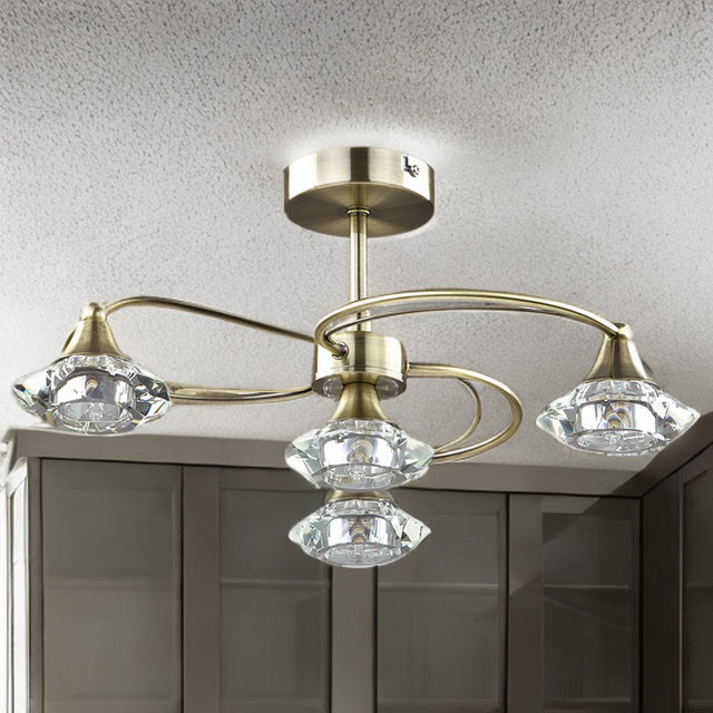 Antique Brass Goslar Surface Fitting