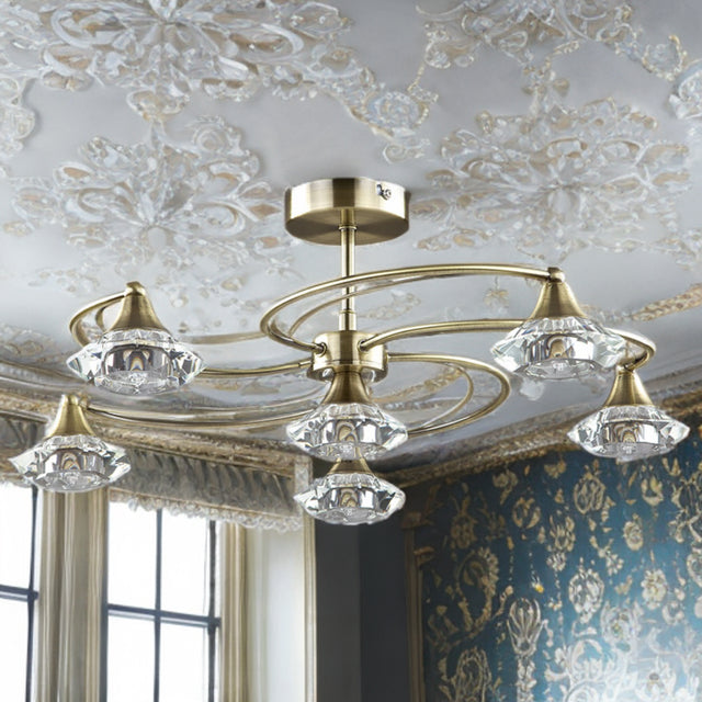 Antique Brass Goslar Surface Fitting