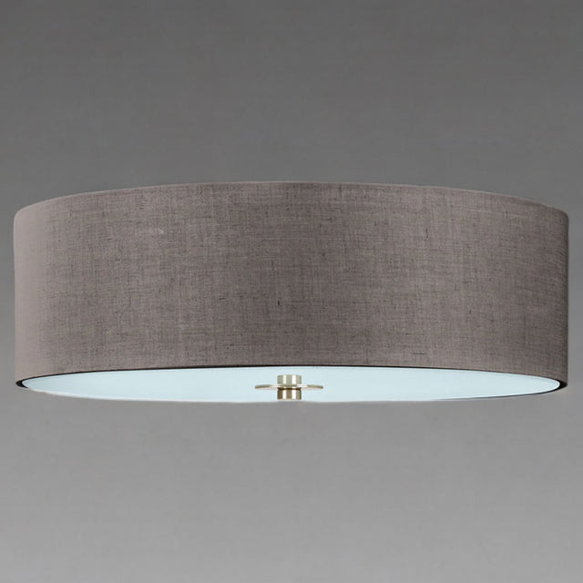 Dark Grey Colour Rouen Semi Flush Pendant