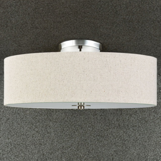 Oat Rouen Semi Flush Pendant