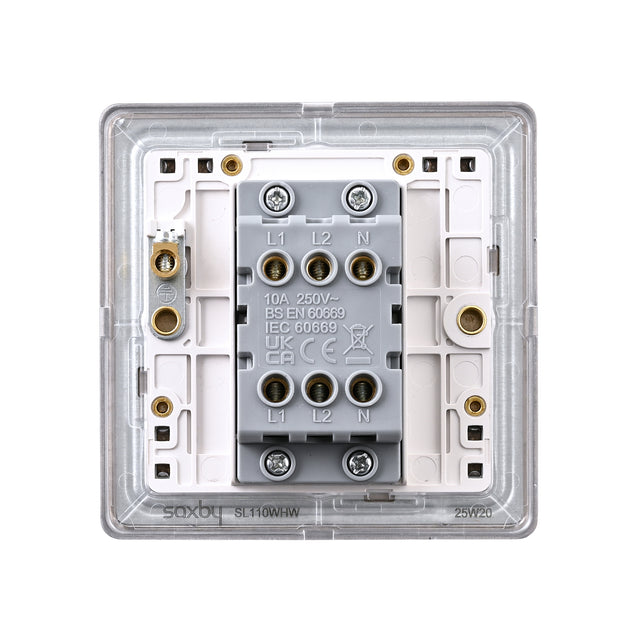 10AX 1G 3-Pole Fan Isolator Switch