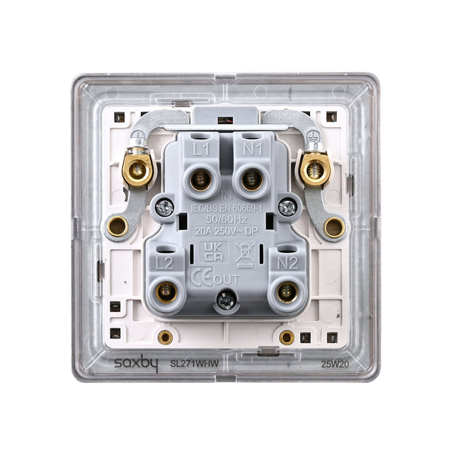 20A 1G DP Switch With Neon