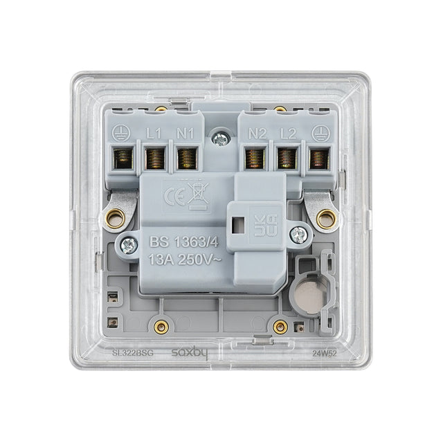 13A Switched Fused Spur Unit with Neon