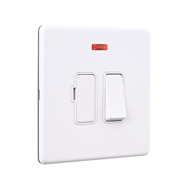 13A Switched Fused Spur Unit with Neon