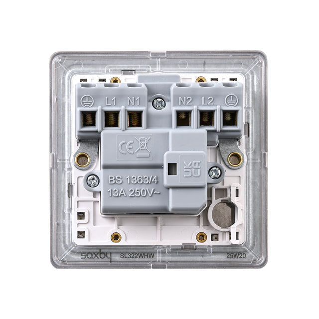 13A Switched Fused Spur Unit with Neon