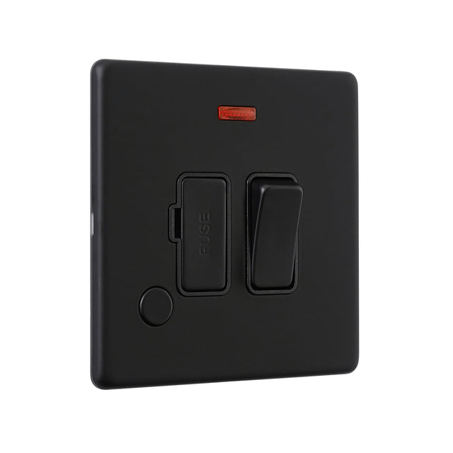 13A Switched Fused Spur Unit with Flex Outlet and Neon