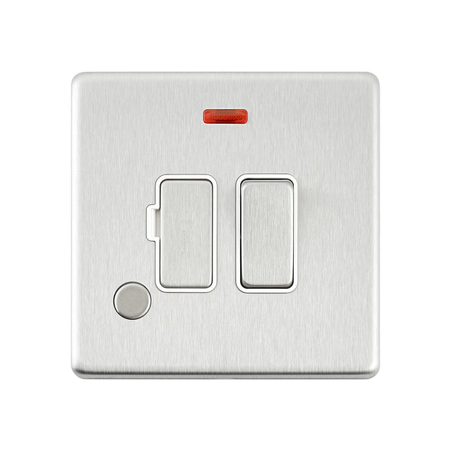 13A Switched Fused Spur Unit with Flex Outlet and Neon