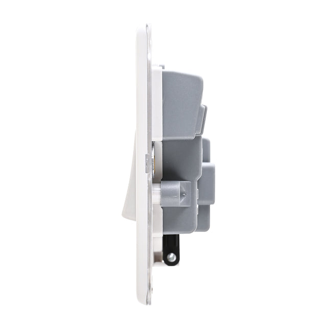 13A Switched Fused Spur Unit with Flex Outlet and Neon