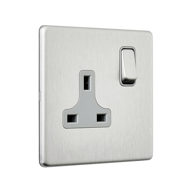 13A 1G DP Switched Socket