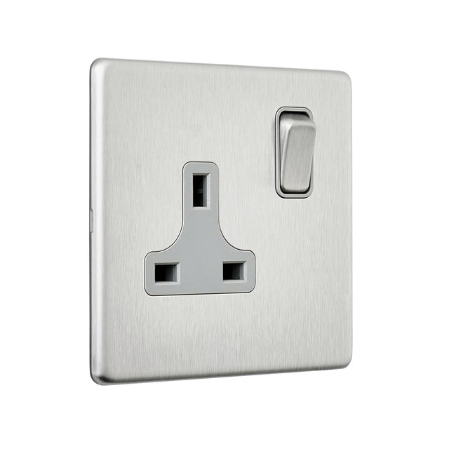 13A 1G DP Switched Socket
