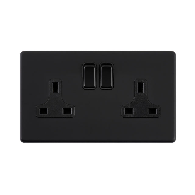 13A 2G DP Switched Socket