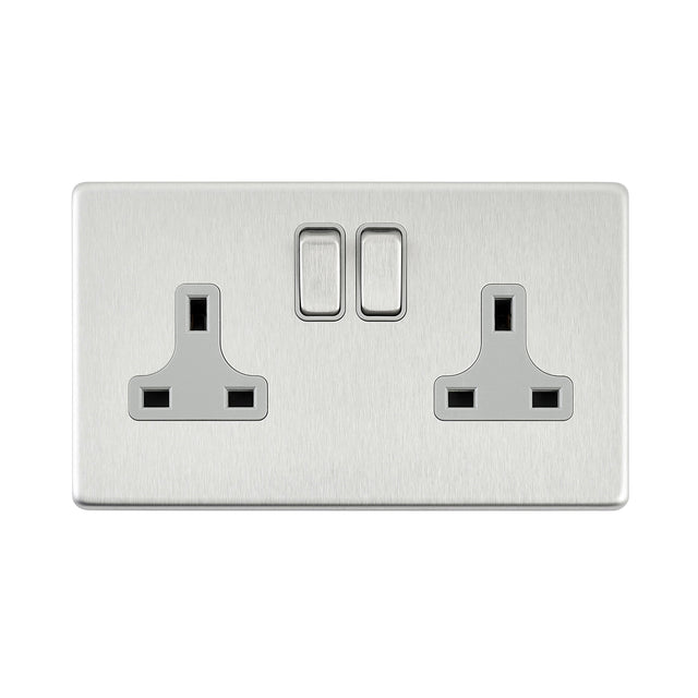 13A 2G DP Switched Socket