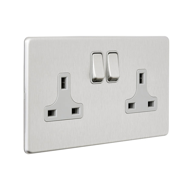 13A 2G DP Switched Socket