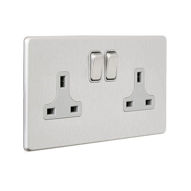 13A 2G DP Switched Socket