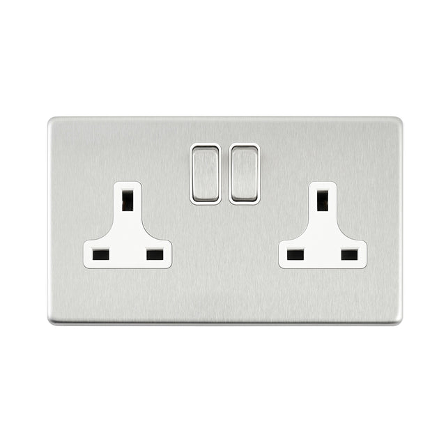 13A 2G DP Switched Socket