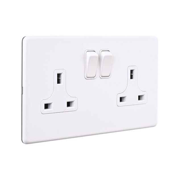 13A 2G DP Switched Socket