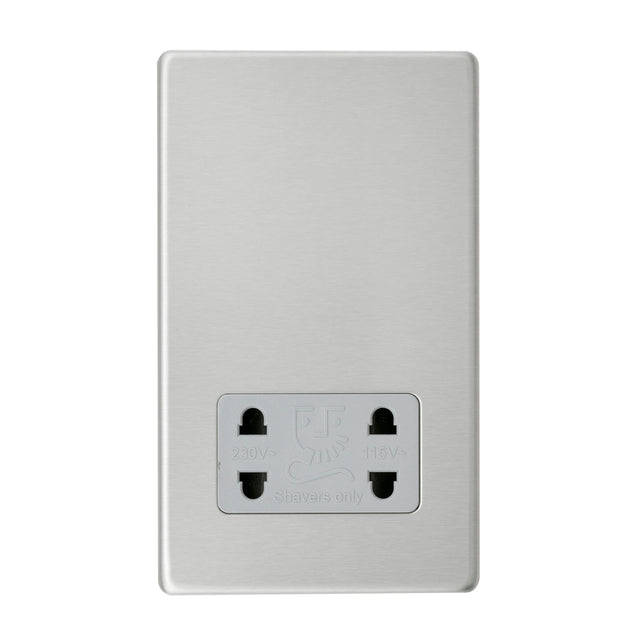 Dual Voltage Shaver Socket