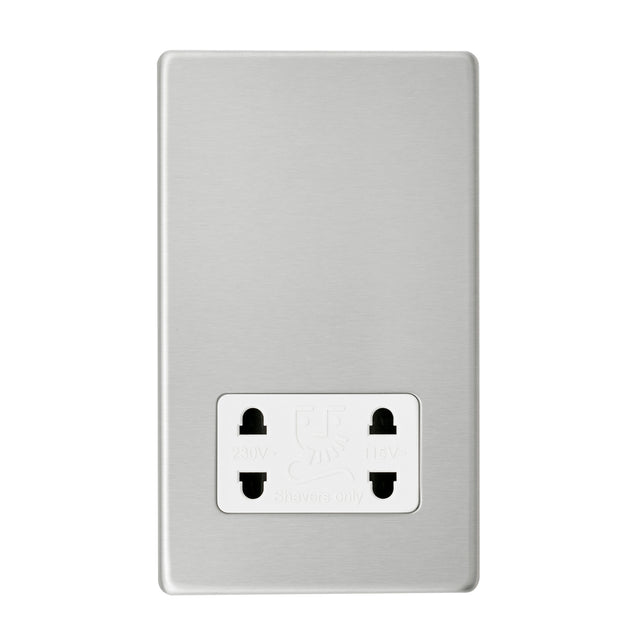 Dual Voltage Shaver Socket