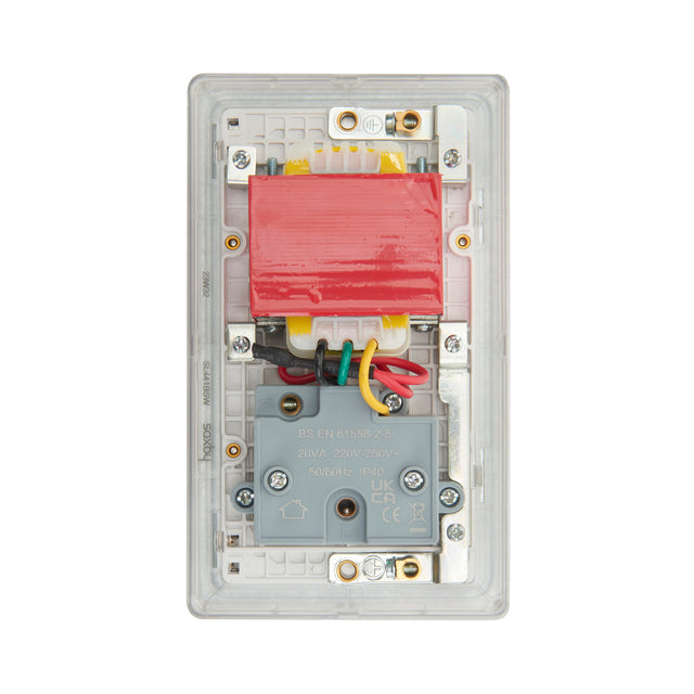 Dual Voltage Shaver Socket