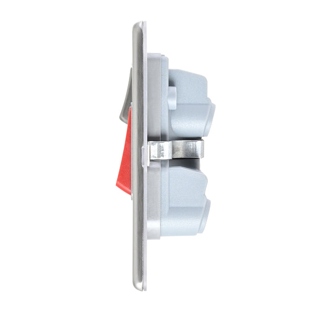 45A DP Cooker Switch with 13A Socket with Neon