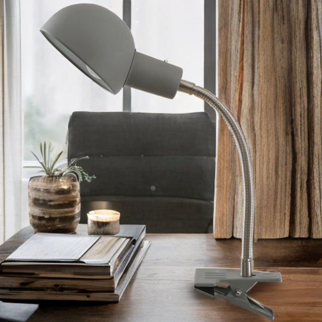 Grey Carrig Clip On Single Spot Light