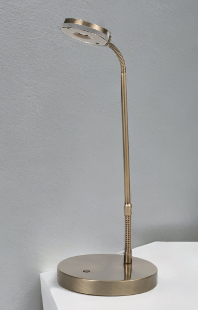 Antique Brass Led Table Lamp