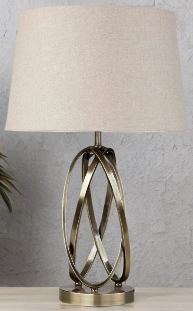 Antique Brass Table Lamp