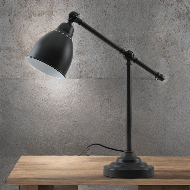 This Matt Black Lamp Is Ideal For Reading, Studying, Or Adding Ambient Light To A Room. Its Combination Of Functionality And Elegance Makes It A Popular Choice For Both Residential And Commercial Spaces.