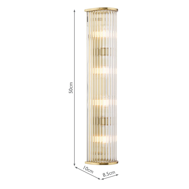 Tobias 3 Light Bar Pendant Black and Smoked Glass