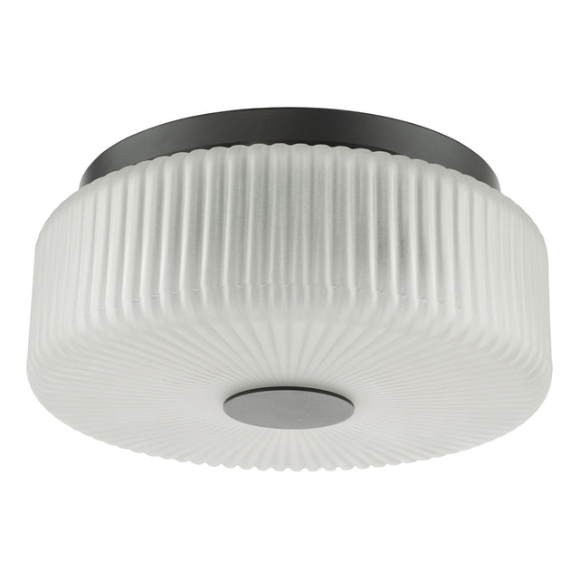Twyford 5 Light Pendant Chrome and Opal