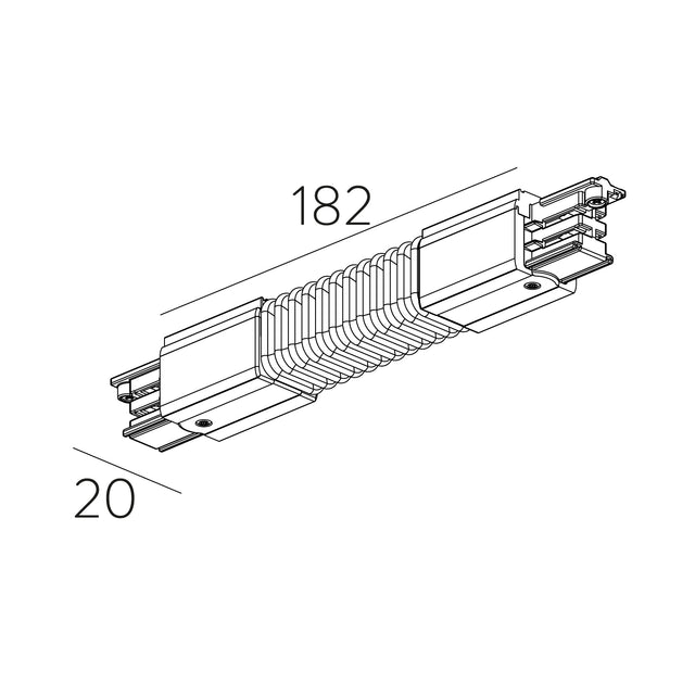 3-PHASE TRACK FLEXIBLE JOINT