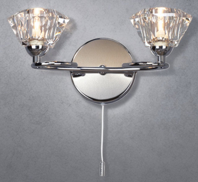 Polished Chrome Zevio Wall Light
