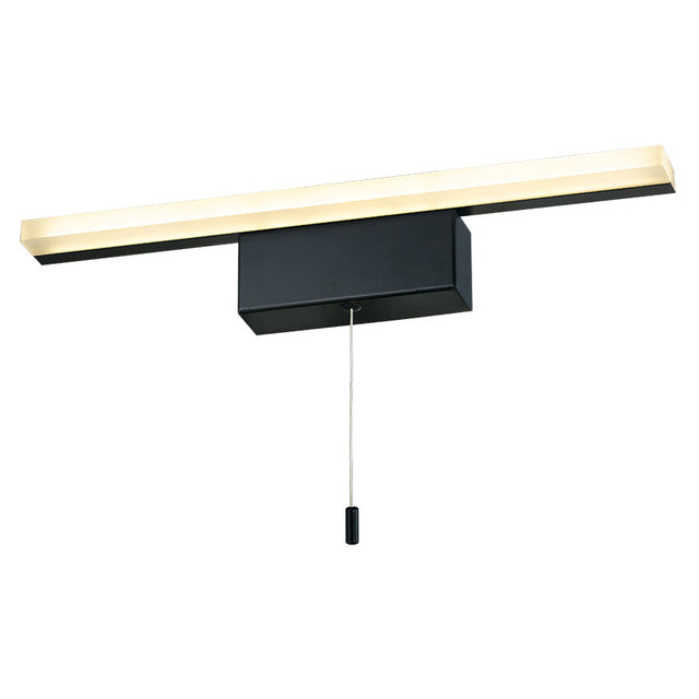 IP44 MATT BLACK WALL LIGHT