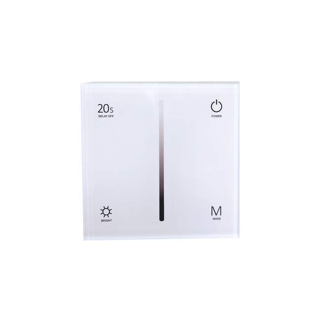 AC TRIAC TOUCH GLASS PANEL DIMMER , MODEL S1-T , 2.4GHz