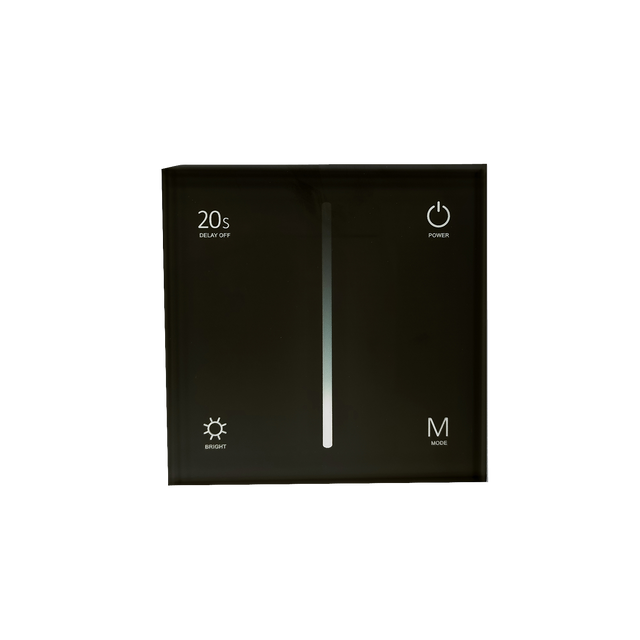 AC TRIAC TOUCH GLASS PANEL DIMMER , MODEL S1-T , 2.4GHz