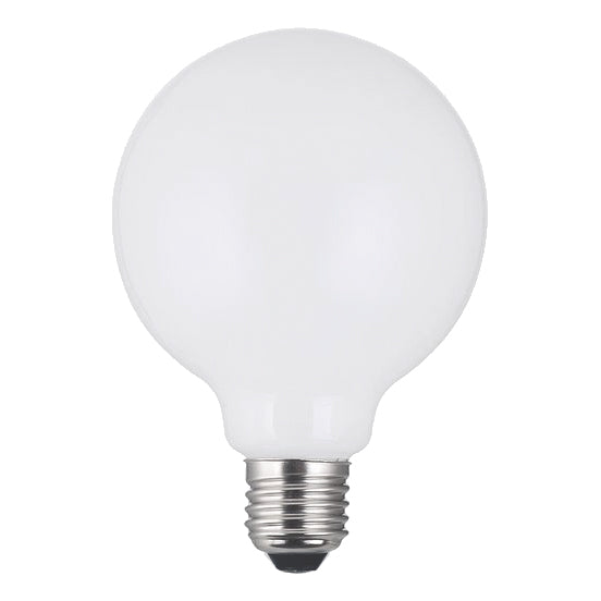 IND E27 LED DIM MED GLOBE LAMP 6W 700LM OPAL