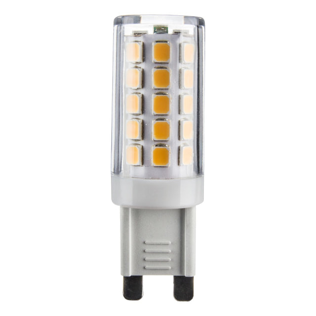 IND G9 LED LAMP 3W 370LM 2700K CLEAR