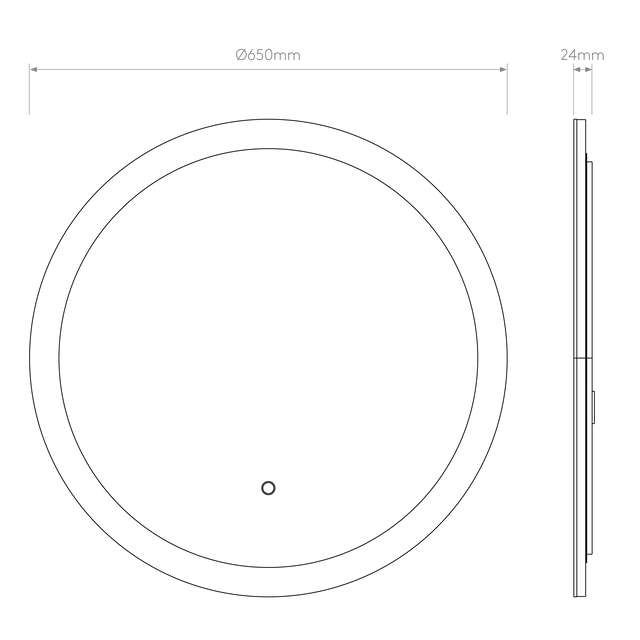 Ascot 650 Round