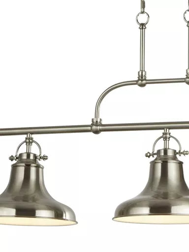 Dallas 3Lt Pendant - Satin Silver