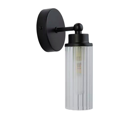 Opaline LED Wall Light, Matt Gold Metal with Marble Resin