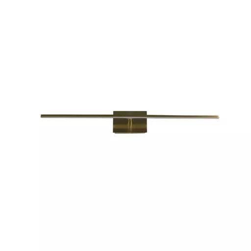 Santorini Picture Light - Satin Brass & Polished Metal