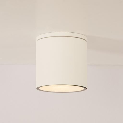 Triple LED Flush. Matt Black