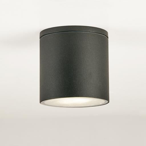 Triple LED Flush. Matt Black