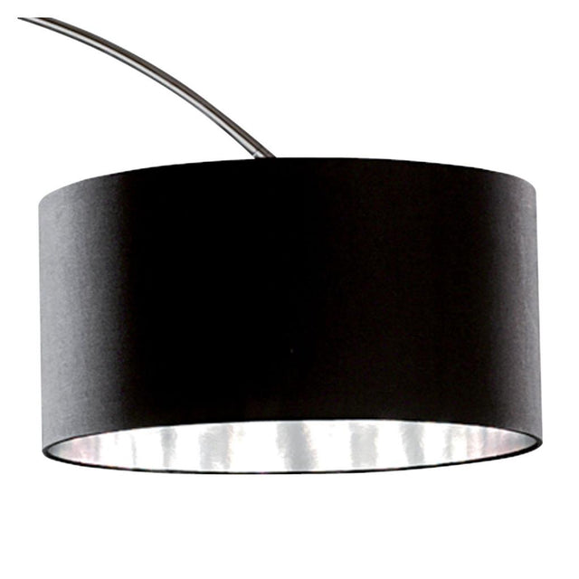 ARCS CC FLOOR LAMP BLK SHADE SILVER LINER