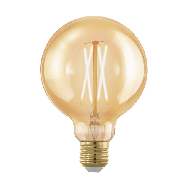 bulb-E27-LED G95 4W amber 1700K 1pcs