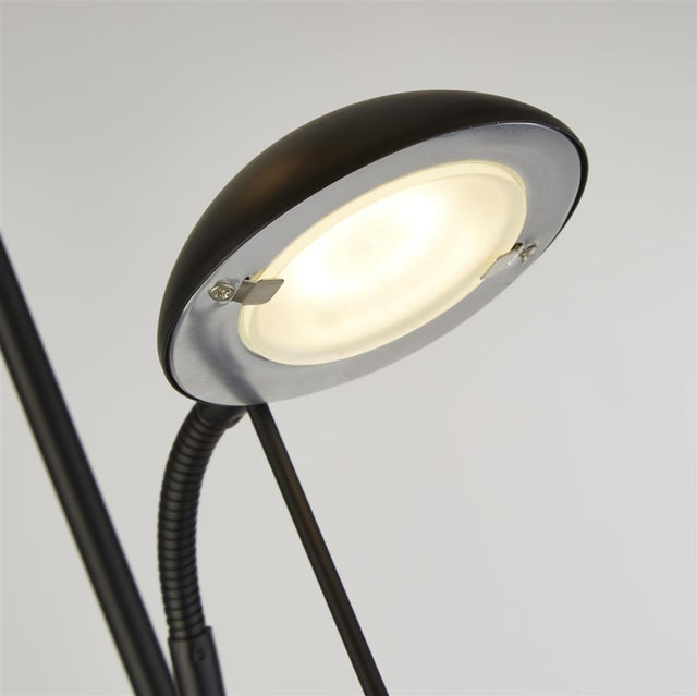 LED MOTHER & CHILD FLOOR LAMP - MATT BLACK
