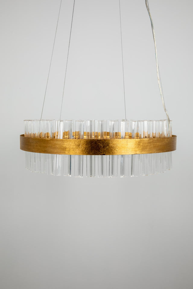GLASS CHANDELIER