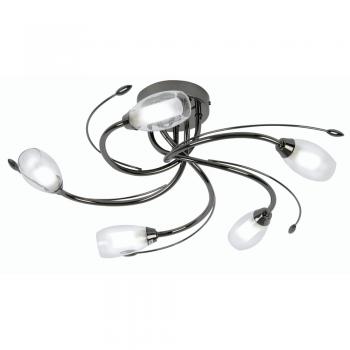 PANDORA MIRROR BLACK CEILING LAMP