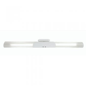 2 X 36W GLOSS WHITE/CHROME